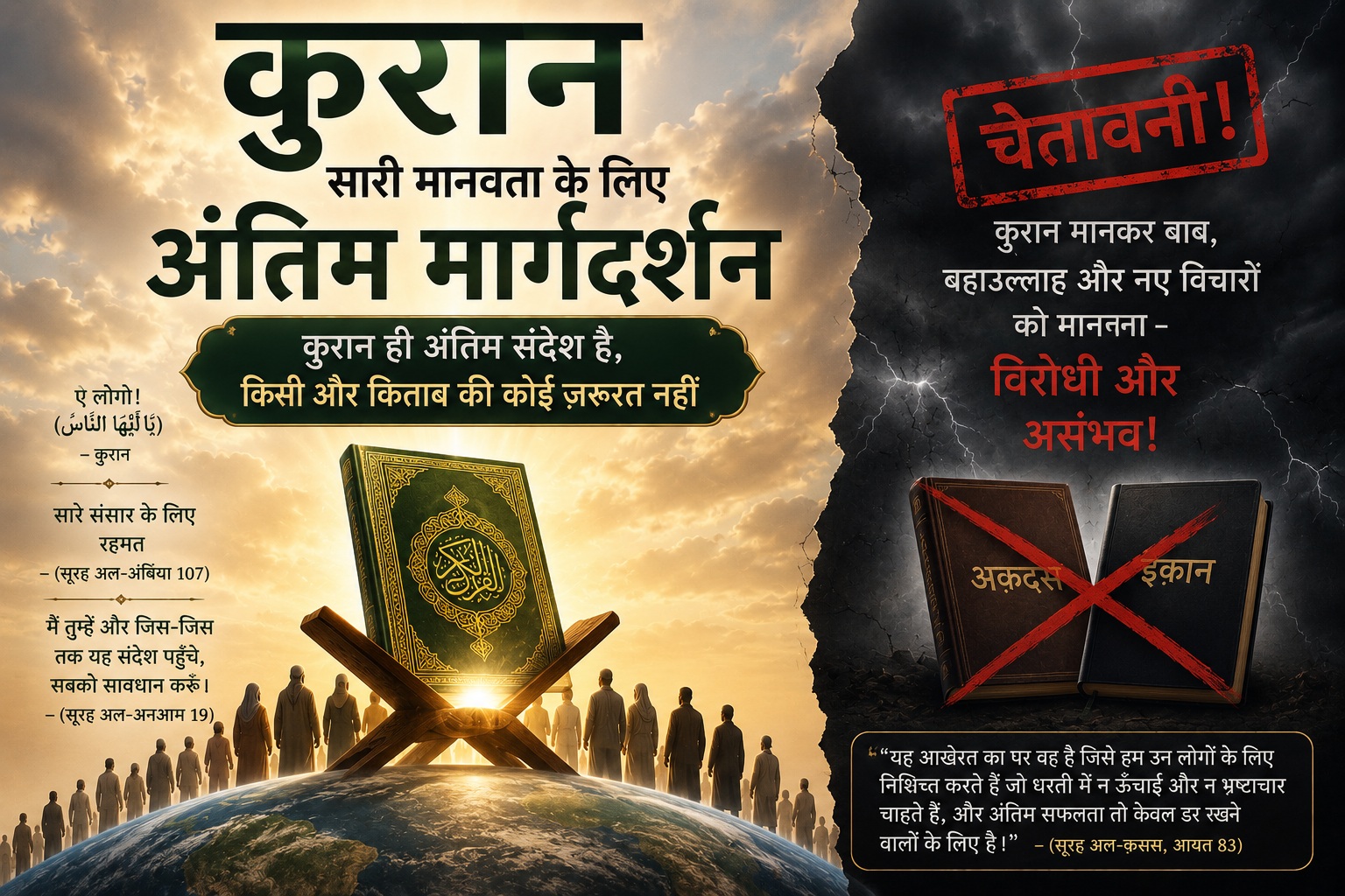 कुरान सारी मानवता के लिए है